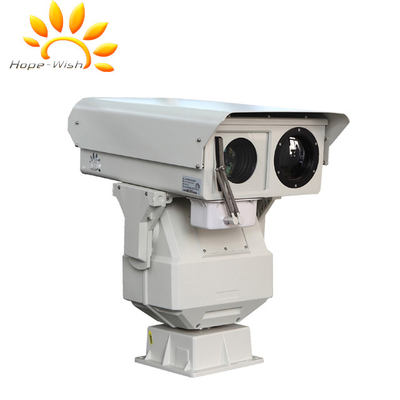 Câmera infravermelha da imagiologia térmica da visão dupla com foco do AUTOMÓVEL de PTZ
